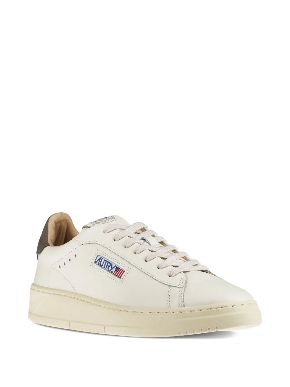 Autry Dallas leather panelled trainers | Low-Tops | Image 2