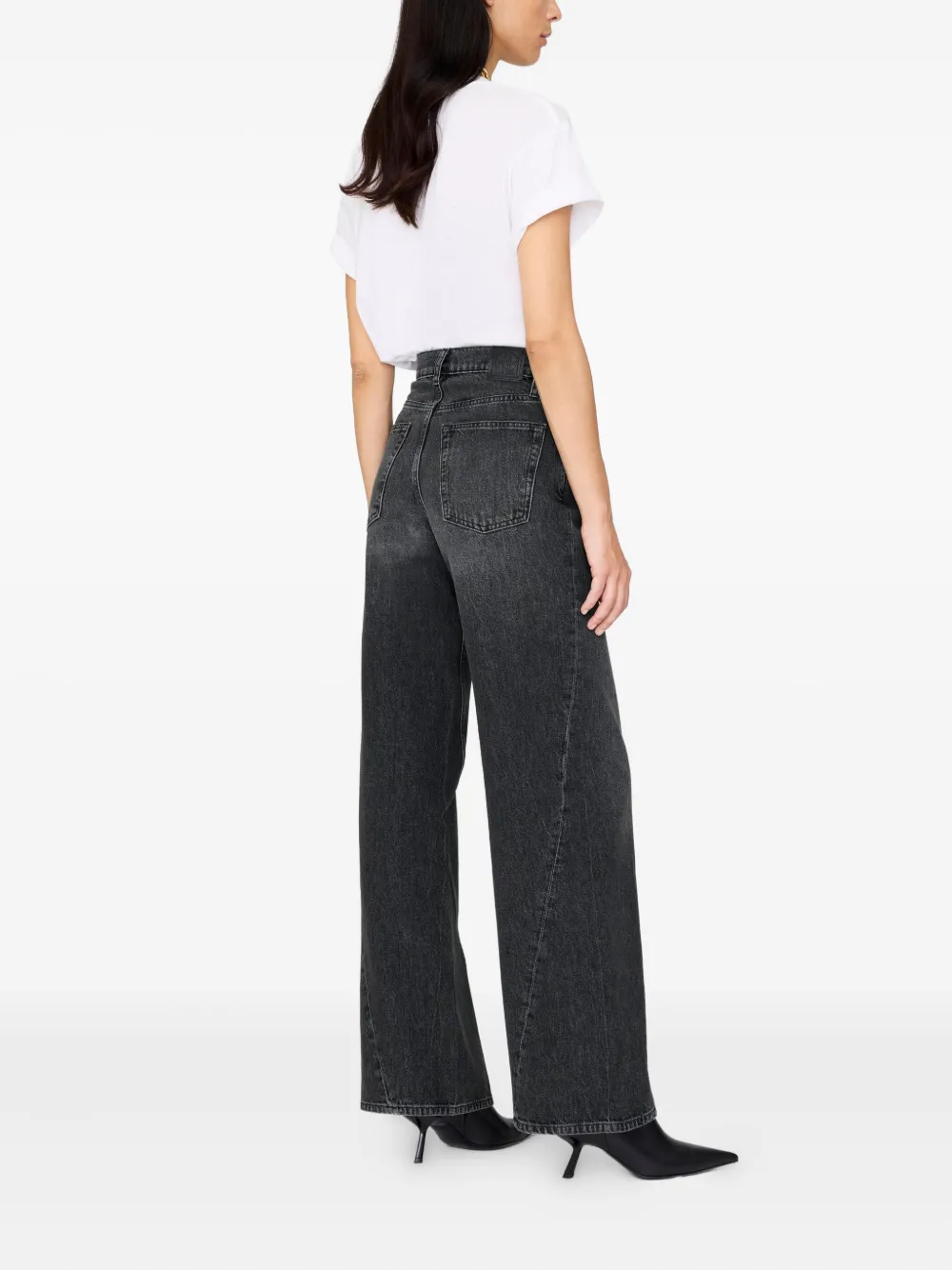 Anine Bing Jeans In Gray