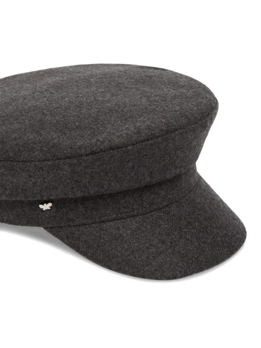 Weekend Max Mara metallic-detail wool cap - Grijs