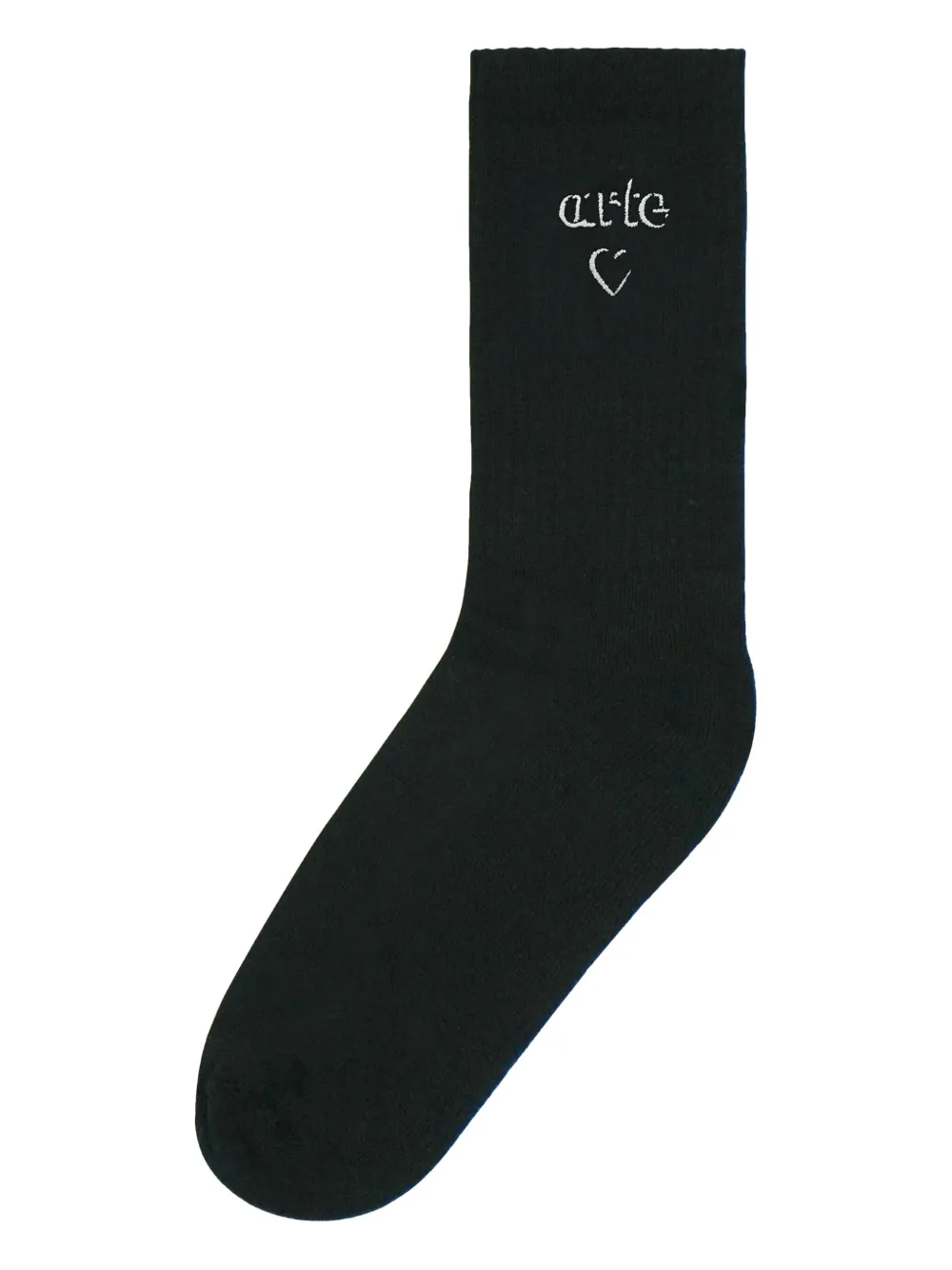 Arte Antwerp calcetines con logo de corazón | negro | Image 1