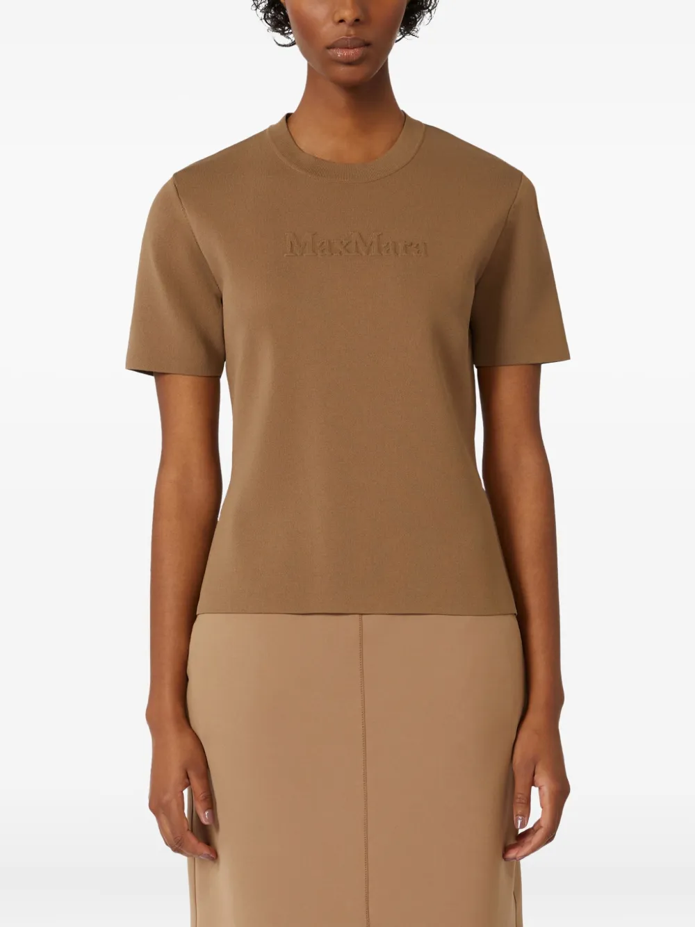 Max Mara Adelio T-shirt Bruin