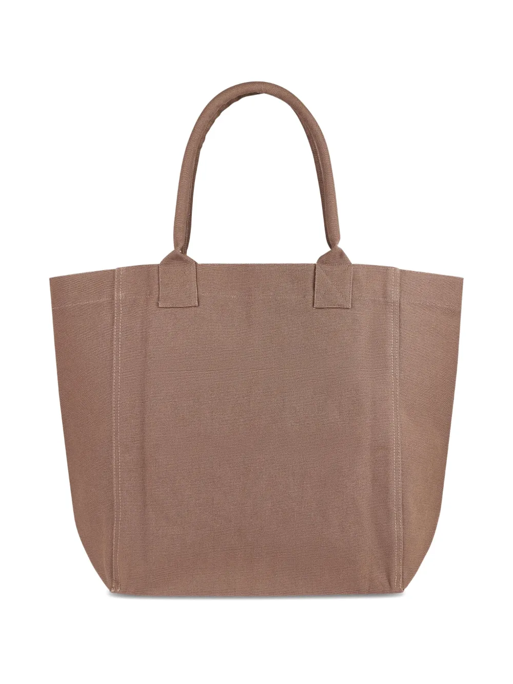 ISABEL MARANT Yenky shopper met geborduurd logo Bruin