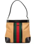 Gucci Pre-Owned 2000-2015 Canvas Web shoulder bag - Brown