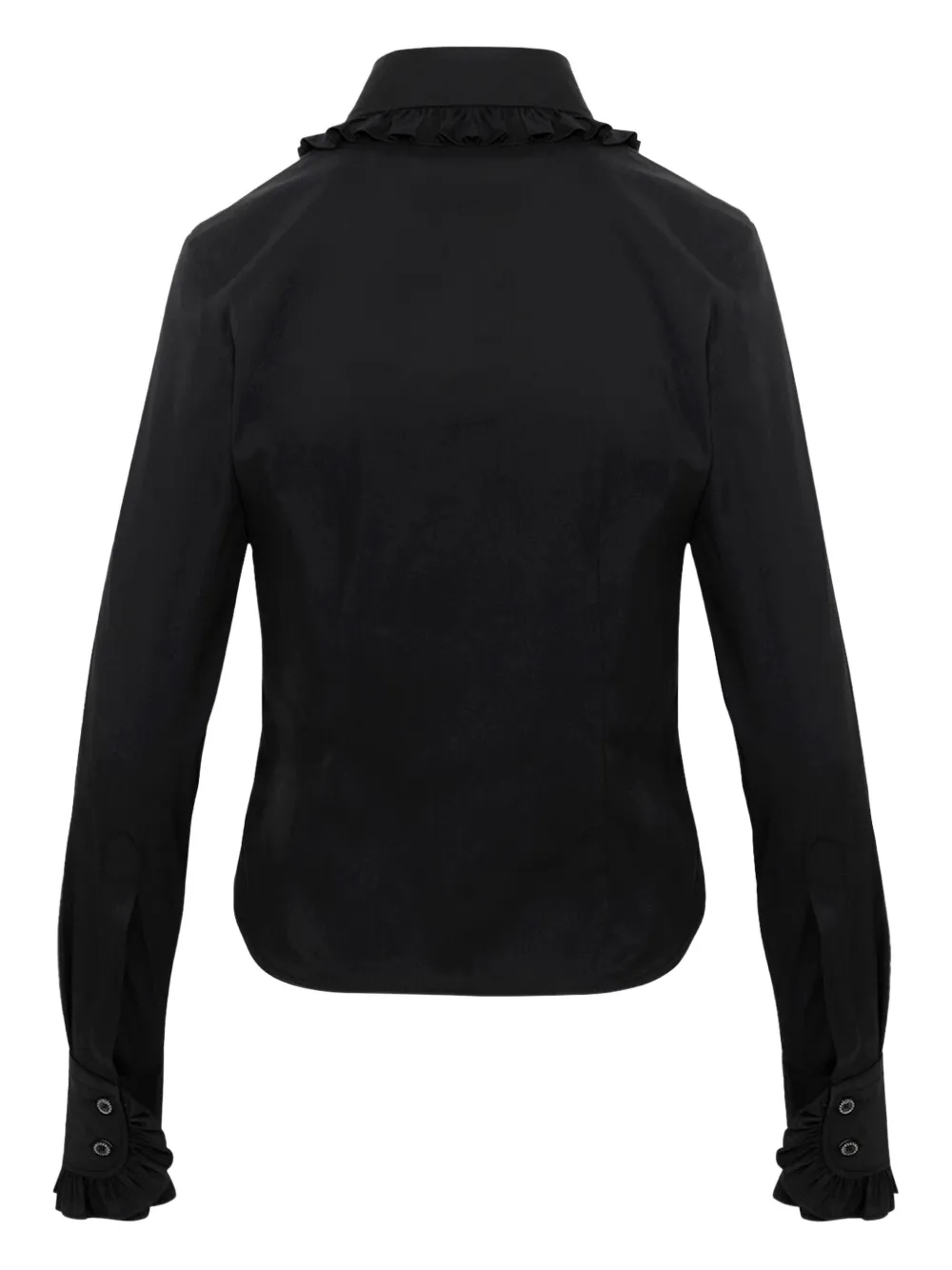 Vivienne Westwood Blouse met ruches en uitgesneden details Zwart