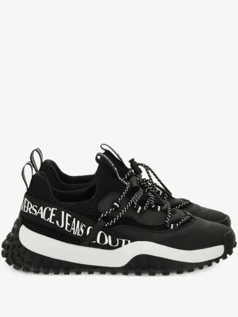 Versace Jeans Couture сетчатые кроссовки с логотипом