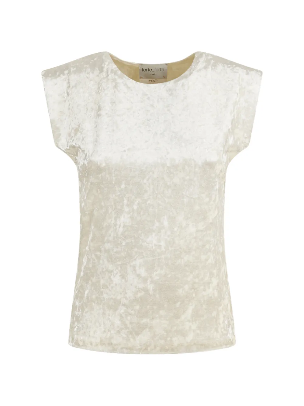 Forte Forte sleeveless top - Toni neutri