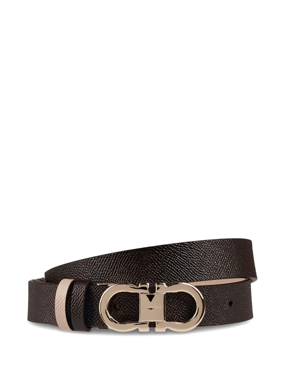 Ferragamo buckle leather belt Bruin