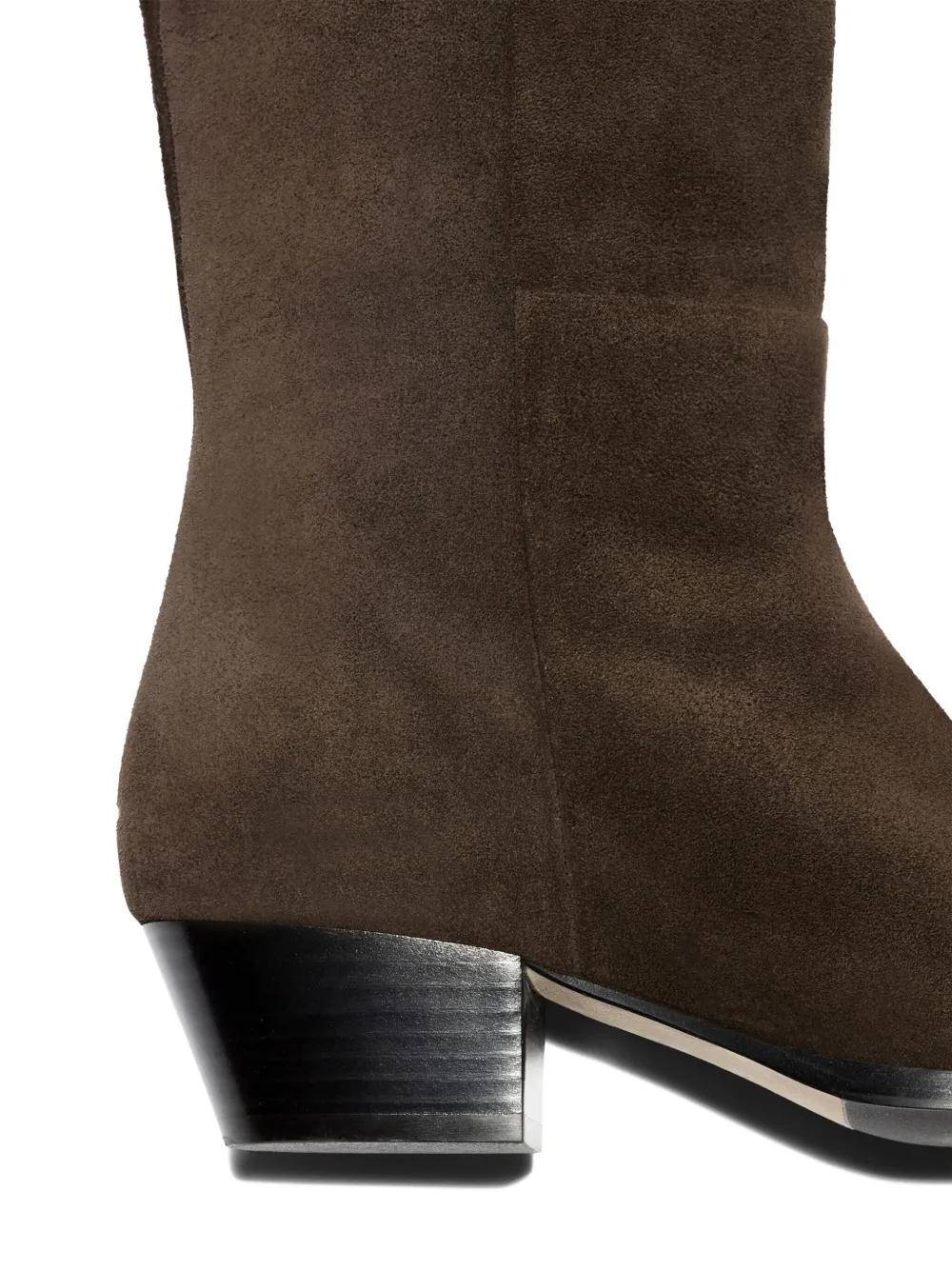 Aeyde suede knee-high boots Brown