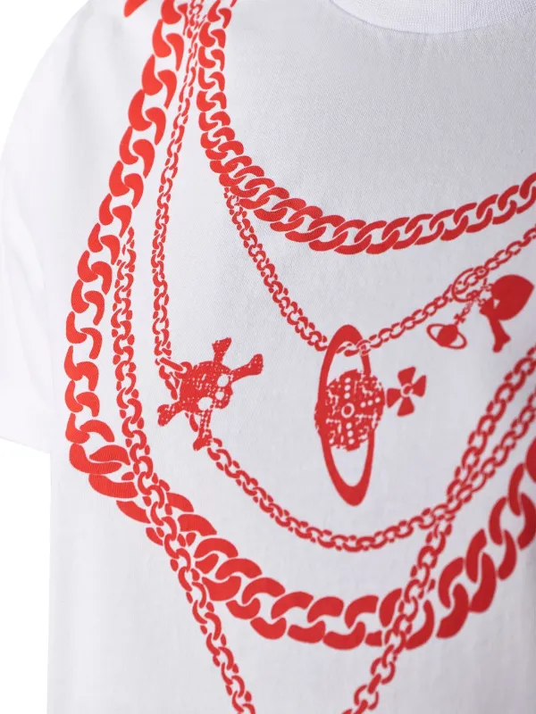 Vivienne Westwood Playera Chain Peru | Blanco | FARFETCH CO