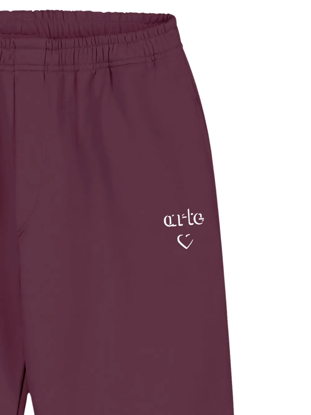 Arte Antwerp Logo-detail Track Pants In Purple
