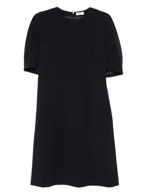 Peserico puff-sleeve midi dress