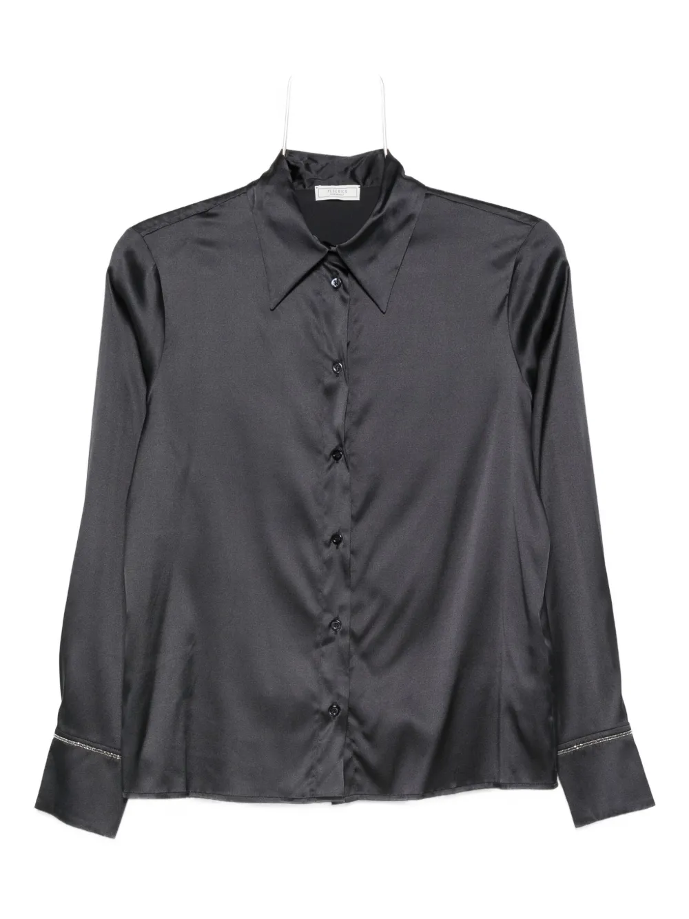 Peserico satin shirt - Blu