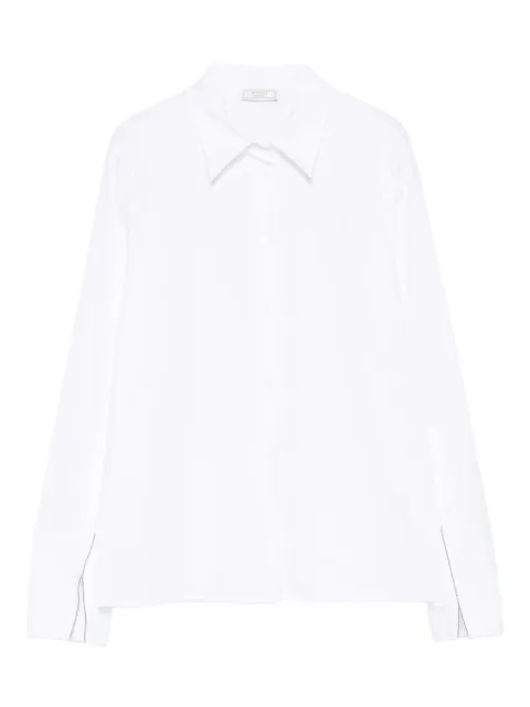 Peserico buttoned-cuff shirt