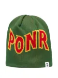 A BATHING APE® shark-head knit hat - Green