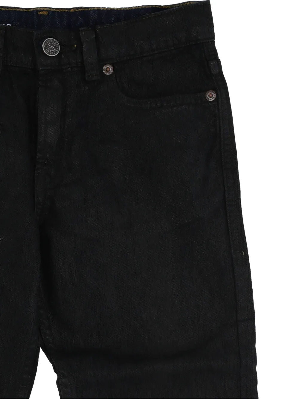Diesel Kids Broek met vijf zakken Zwart