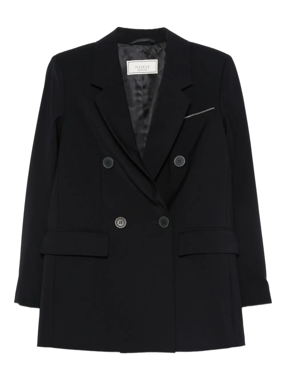 Peserico Blazer met dubbele rij knopen Blauw