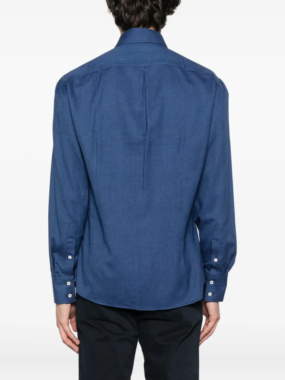Brunello Cucinelli Button-down overhemd Blauw