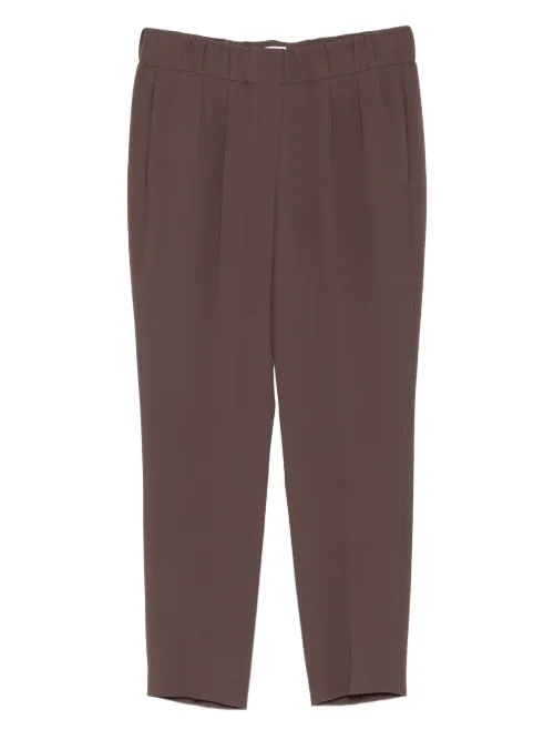 Pantalon à détail plissé - Brunello Cucinelli - Modalova