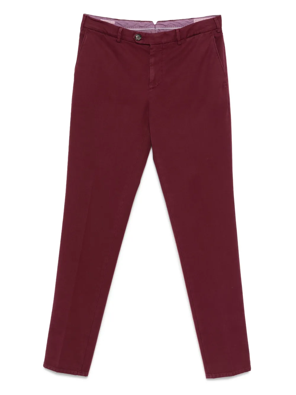 Brunello Cucinelli cotton chino trousers | Red | Image 1