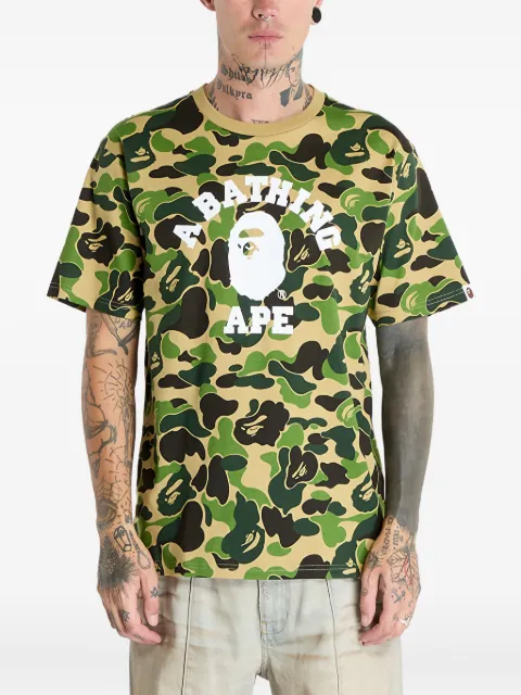 A BATHING APE® camo-print T-shirt