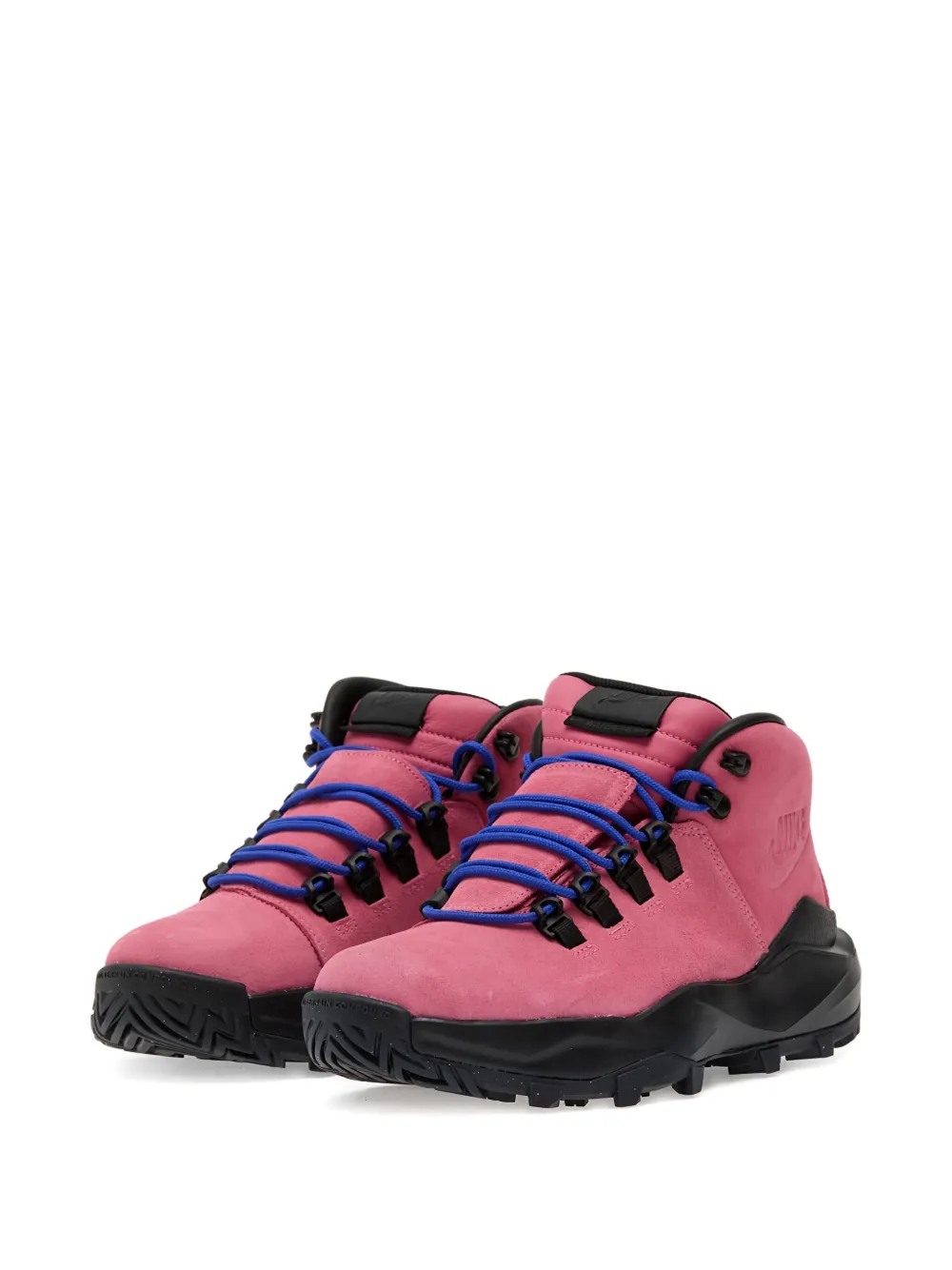 Nike Cygnal lace-up suede hi-top sneakers Roze