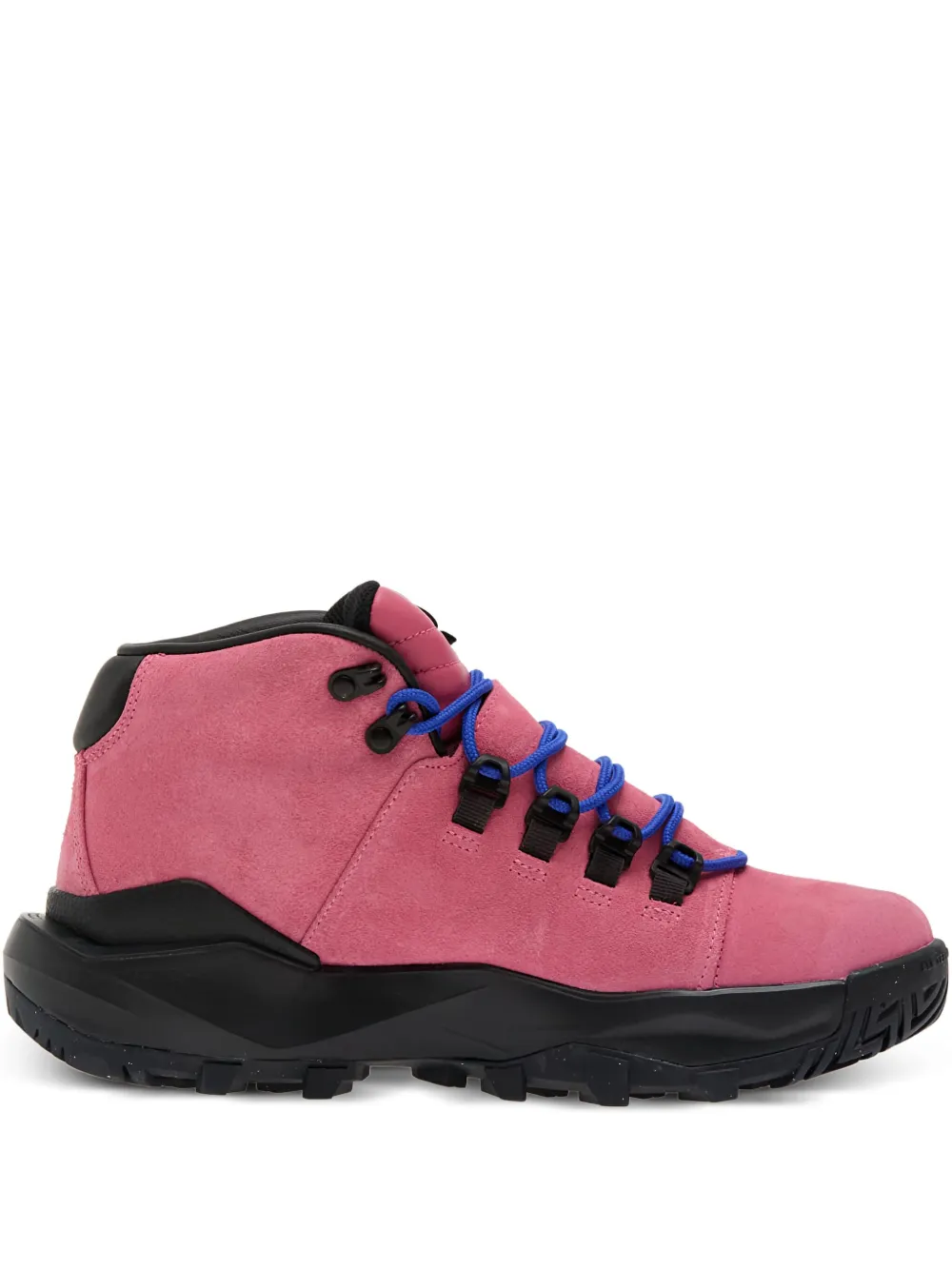 Nike Cygnal lace-up suede hi-top sneakers Roze