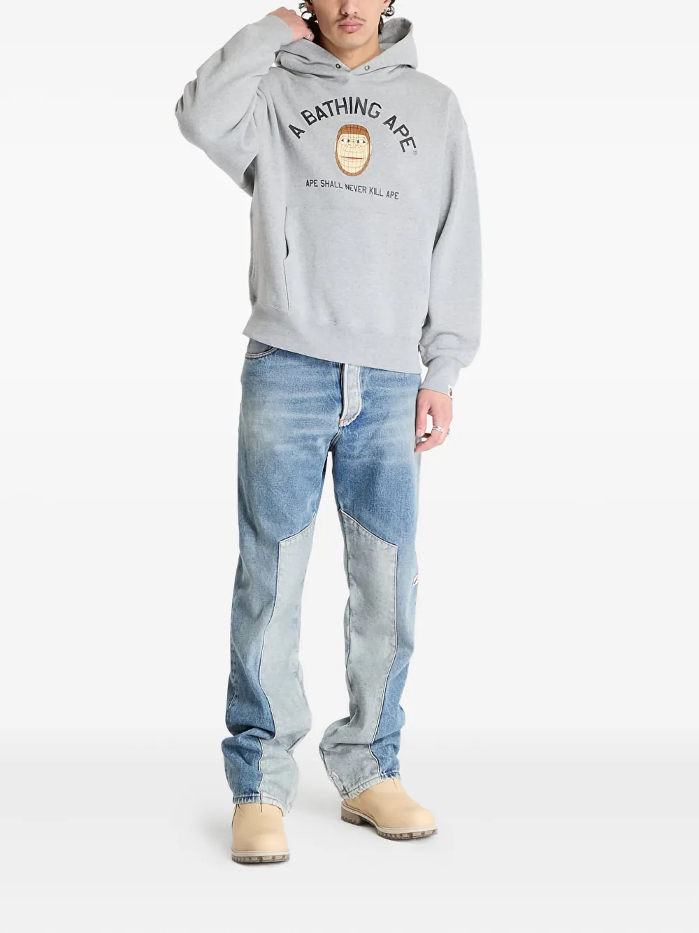 A BATHING APE® polygon ape head hoodie | Hoodies | Image 2