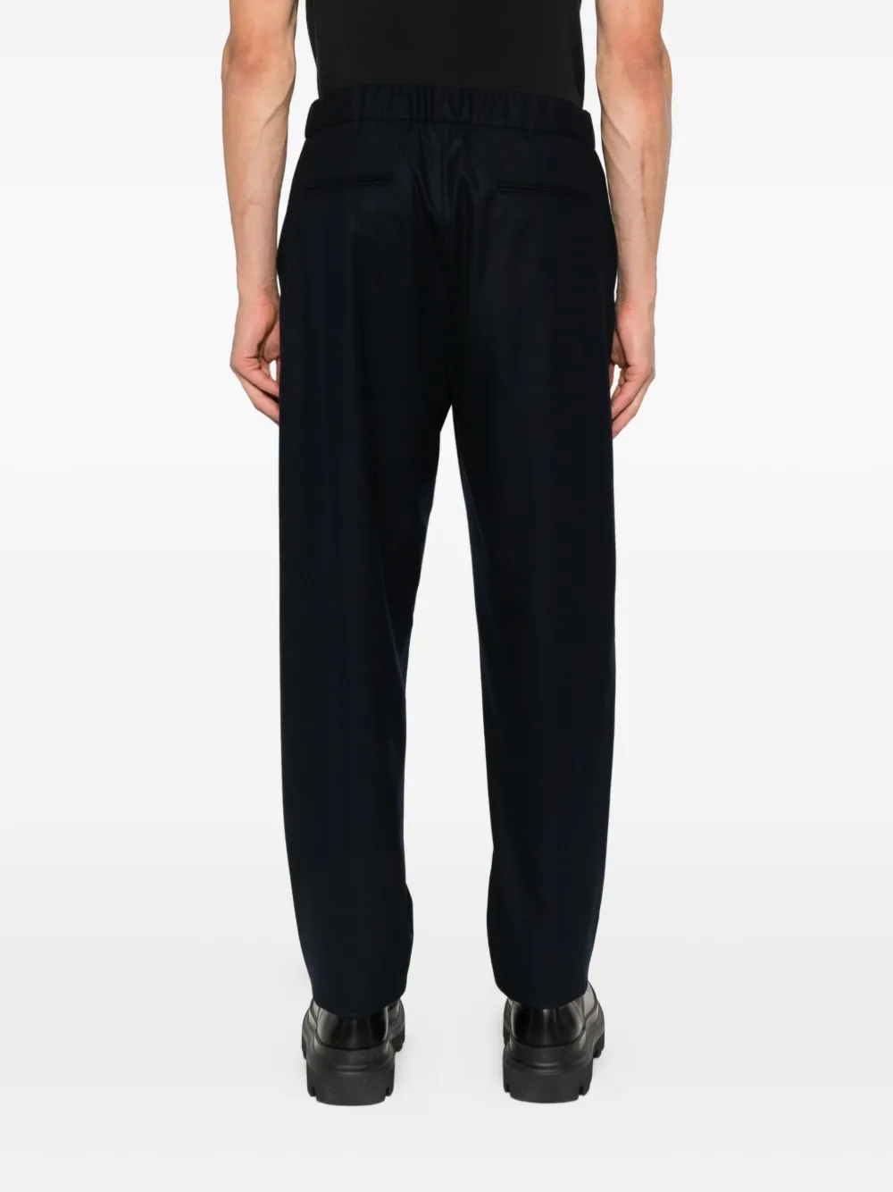 Giorgio Armani Broek met trekkoord Blauw