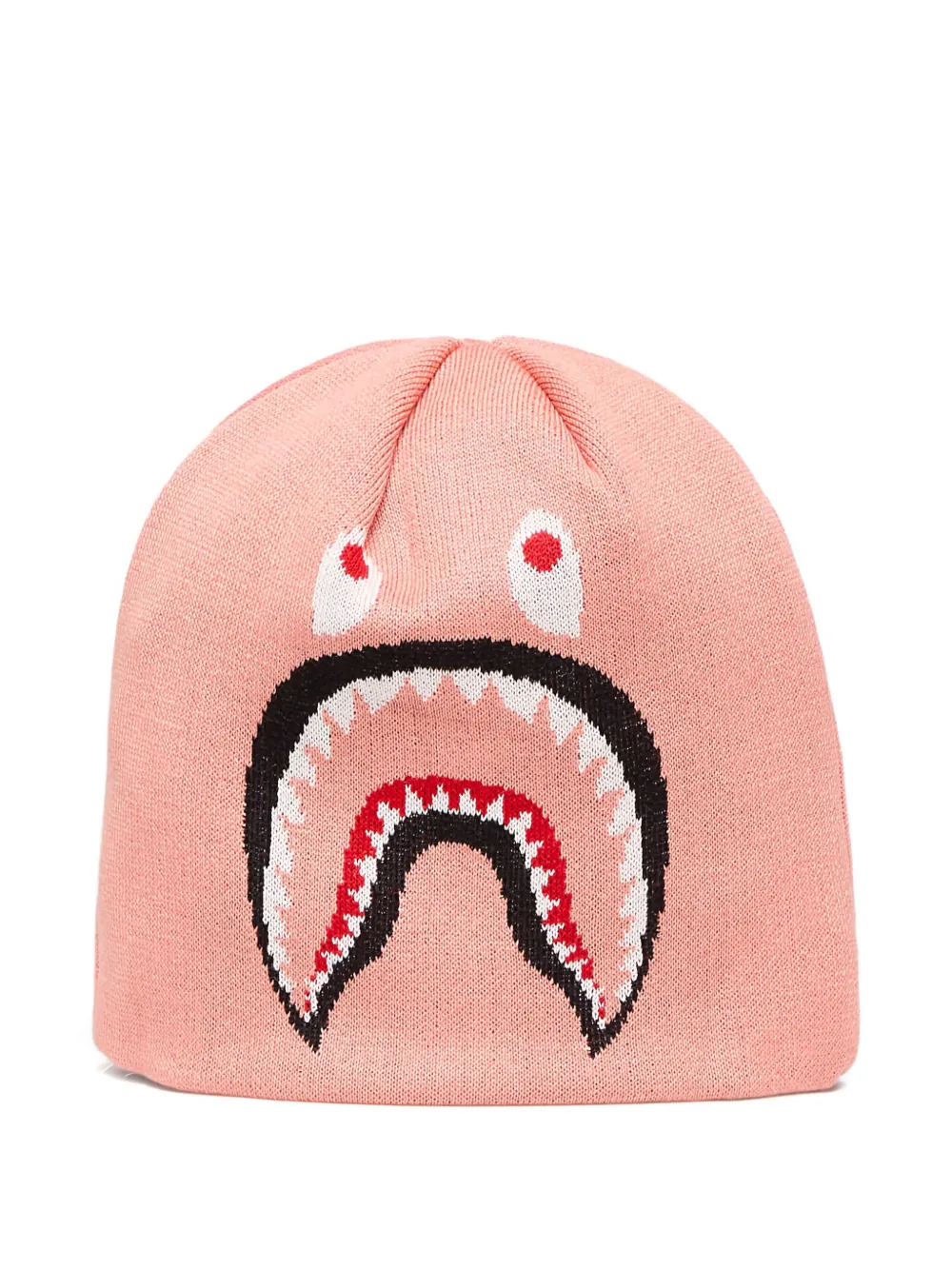 A BATHING APE 2nd Shark gebreide hoed Roze
