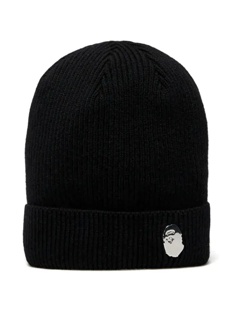 A BATHING APE® One Point knit cap