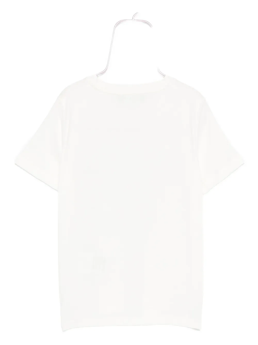 Versace Kids T-shirt verfraaid met pailletten en Medusa-logo Wit