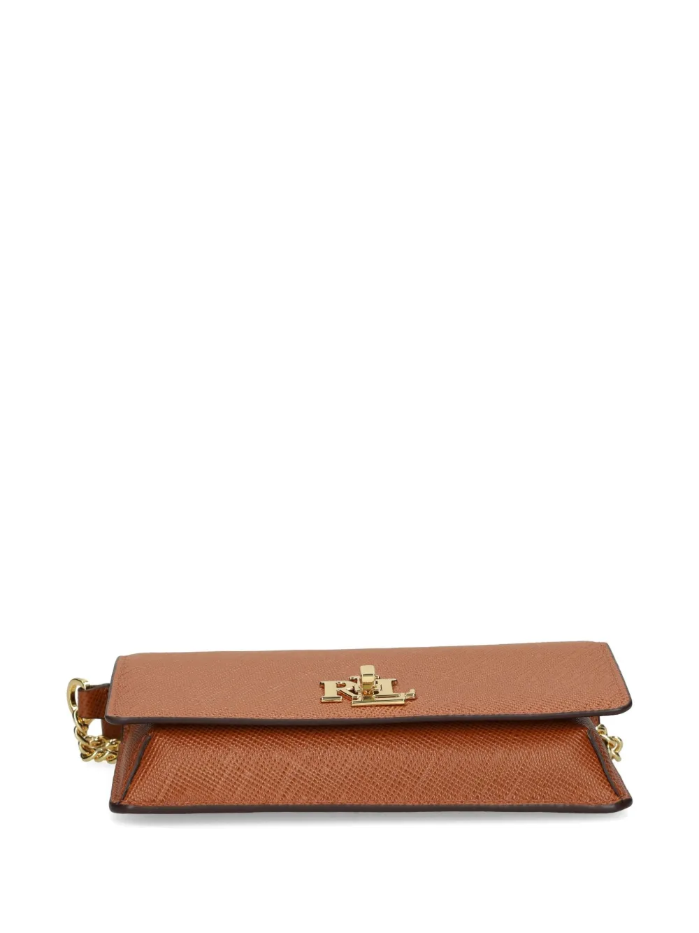 Lauren Ralph Lauren Crossbodytas met logoplakkaat Bruin