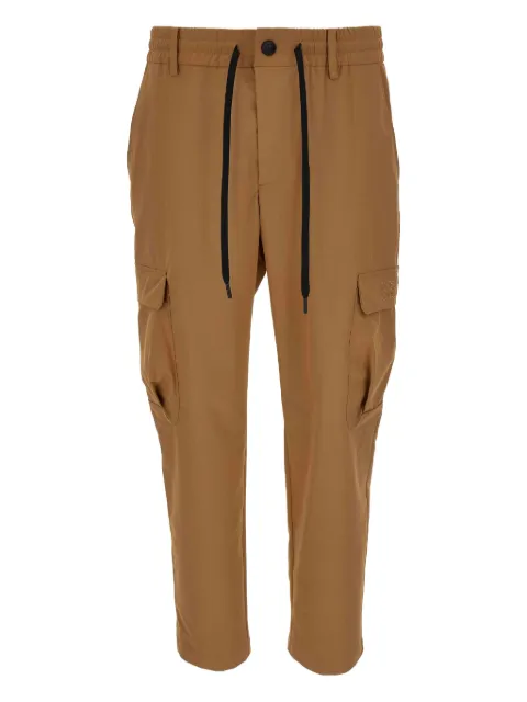 Versace Jeans Couture cargo pocket drawstring trousers