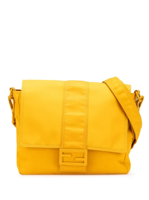 Fendi Pre-Owned 2010-2025 Medium Econyl Nylon Baguette crossbody bag