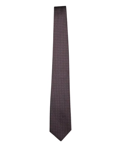 Canali geometric-pattern tie