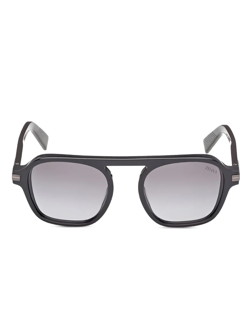 Zegna square-frame glasses | Black | Image 1