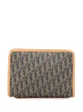 Christian Dior Pre-Owned 20th Century Diorissimo Trotter Coated Canvas clutch bag - Blue