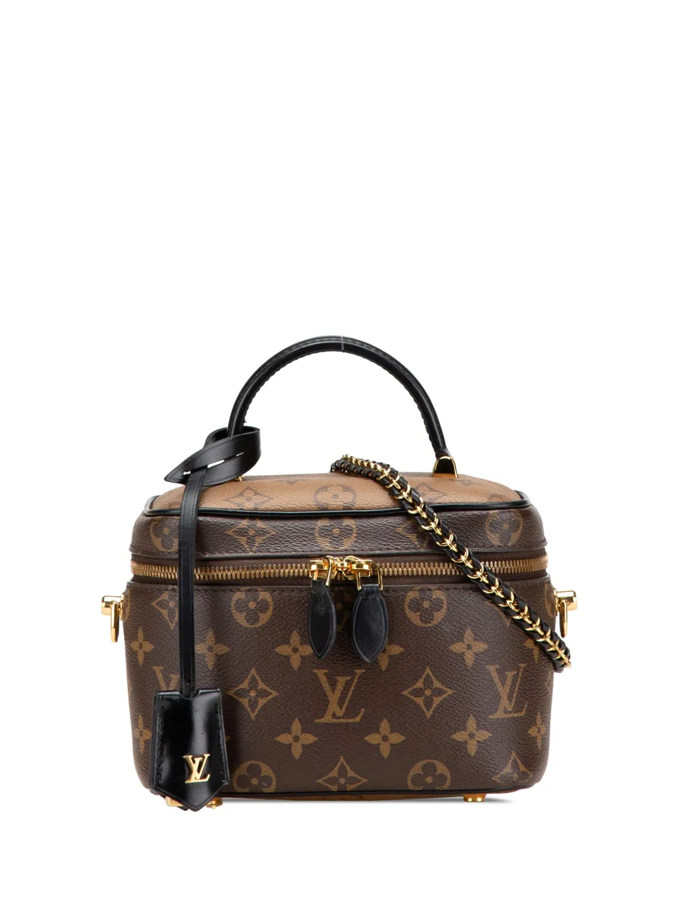 Louis Vuitton Pre-Owned 2021-2025 Monogram Reverse Vanity PM satchel | Brown | Image 1