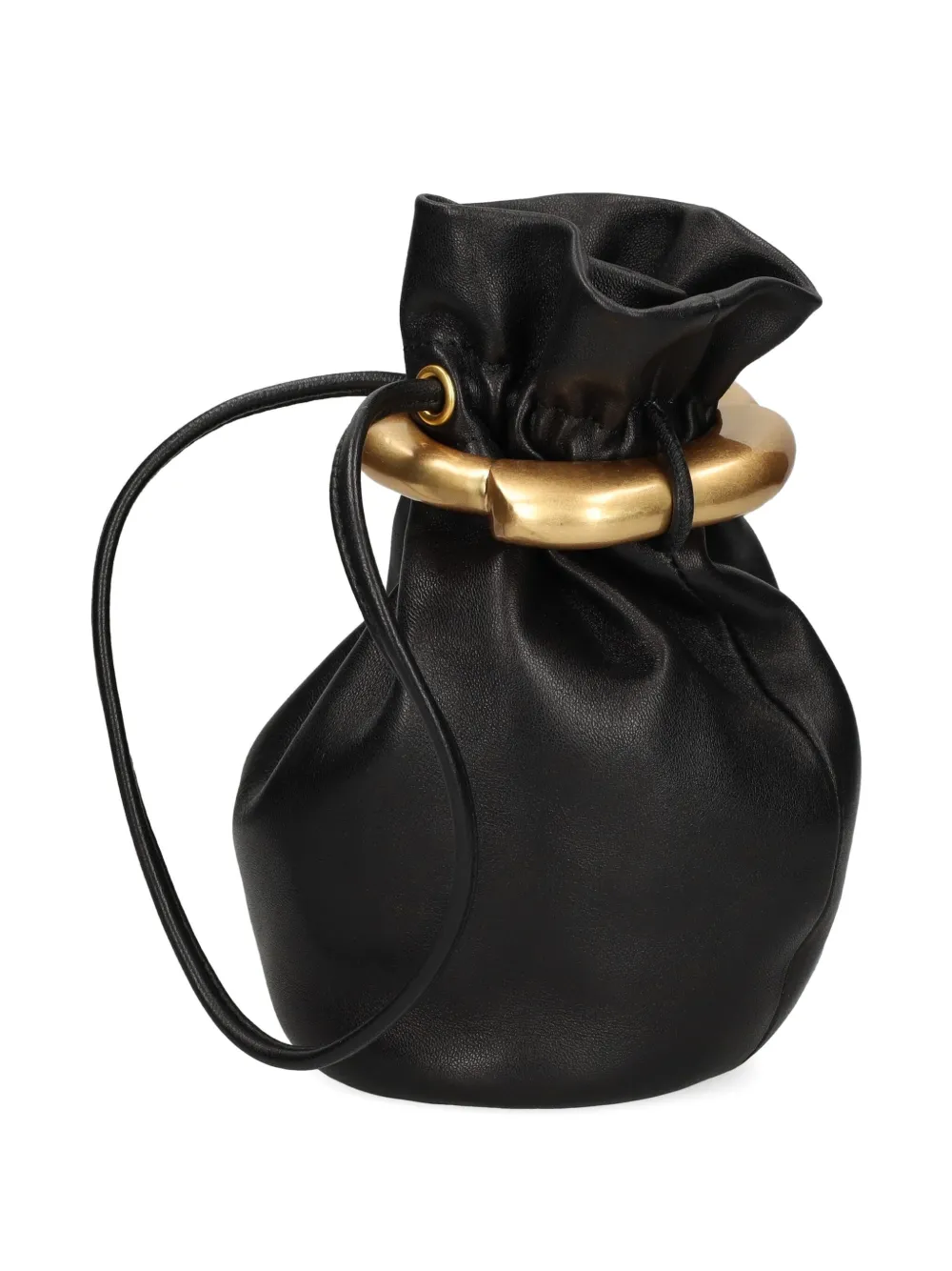 Cult Gaia Asa bucket-tas met trekkoord Zwart