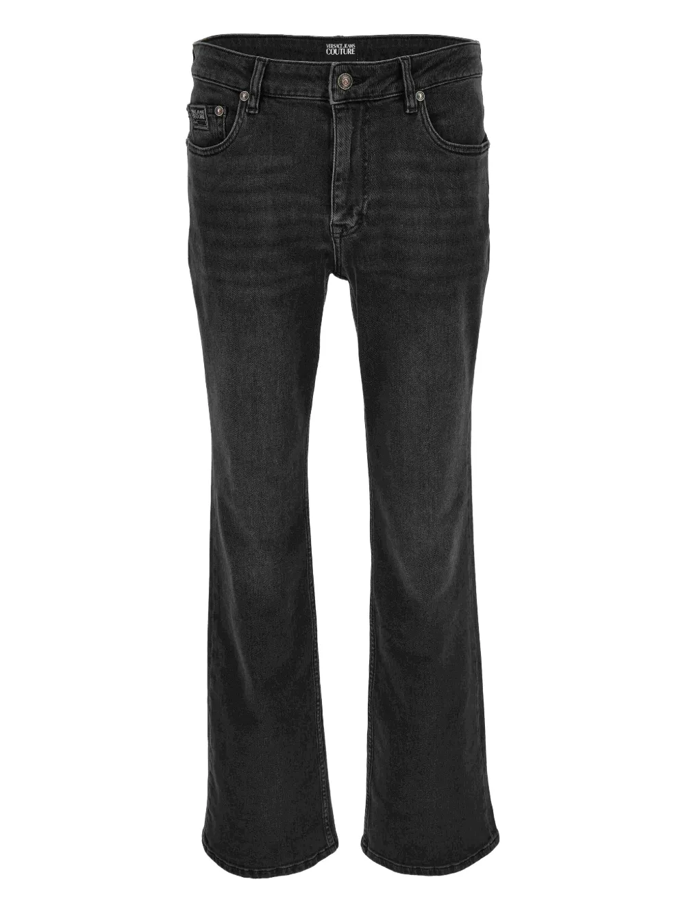 Versace Jeans Couture logo-patch jeans | Black | Image 1