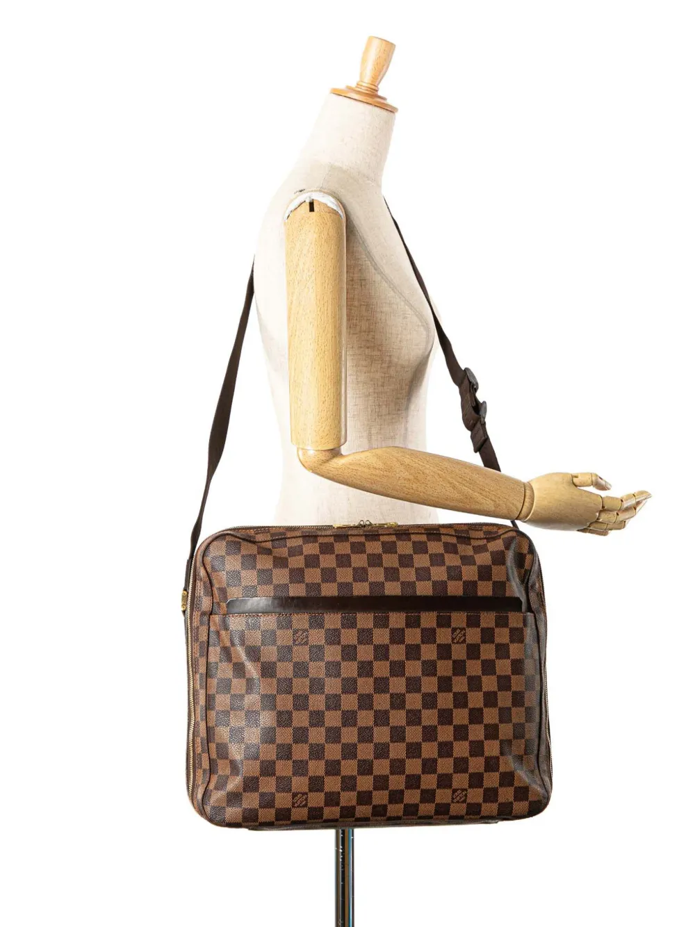 Louis Vuitton Pre-Owned 2004 Damier Ebene Dorsoduro crossbody bag | Pre-Owned | Image 2