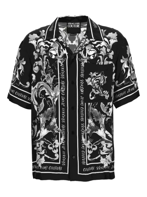 Versace Jeans Couture camisa con estampado Barocco