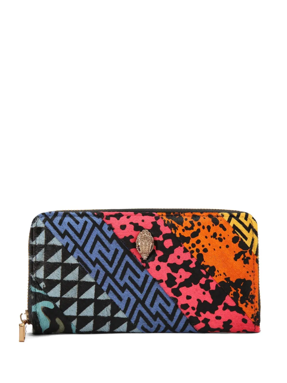 Kurt Geiger London Kensington portemonnee met rits Blauw