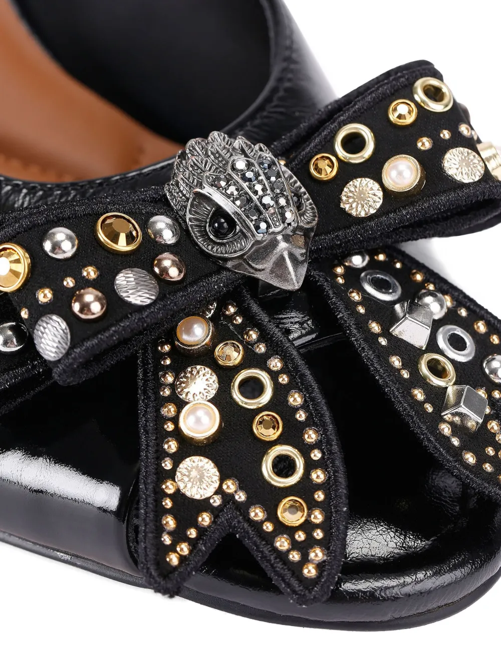 Kurt Geiger London Belgravia muiltjes met hak Zwart