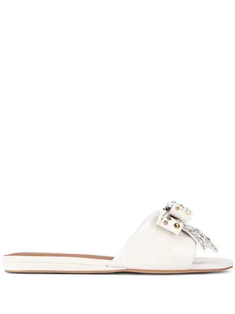 Kurt Geiger London Kensington crystal-bow sandals