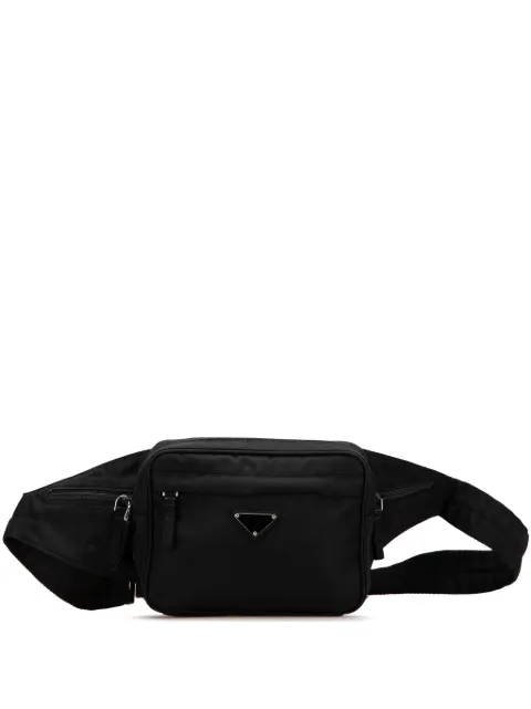Prada Pre-Owned 2013-2025 Tessuto belt bag