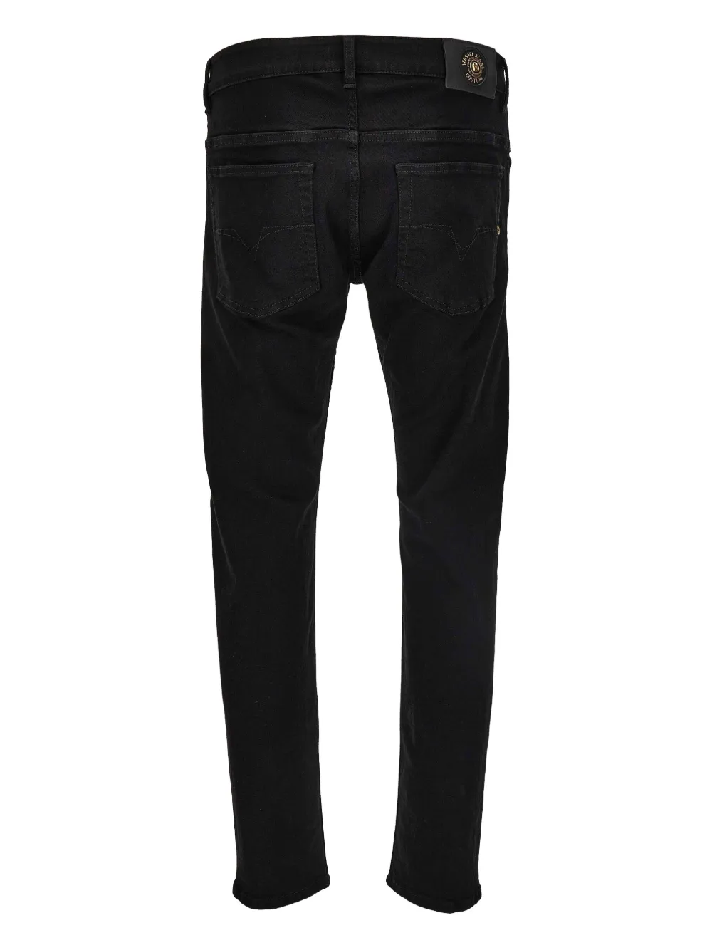 Versace Jeans Couture logo-plaque jeans Zwart
