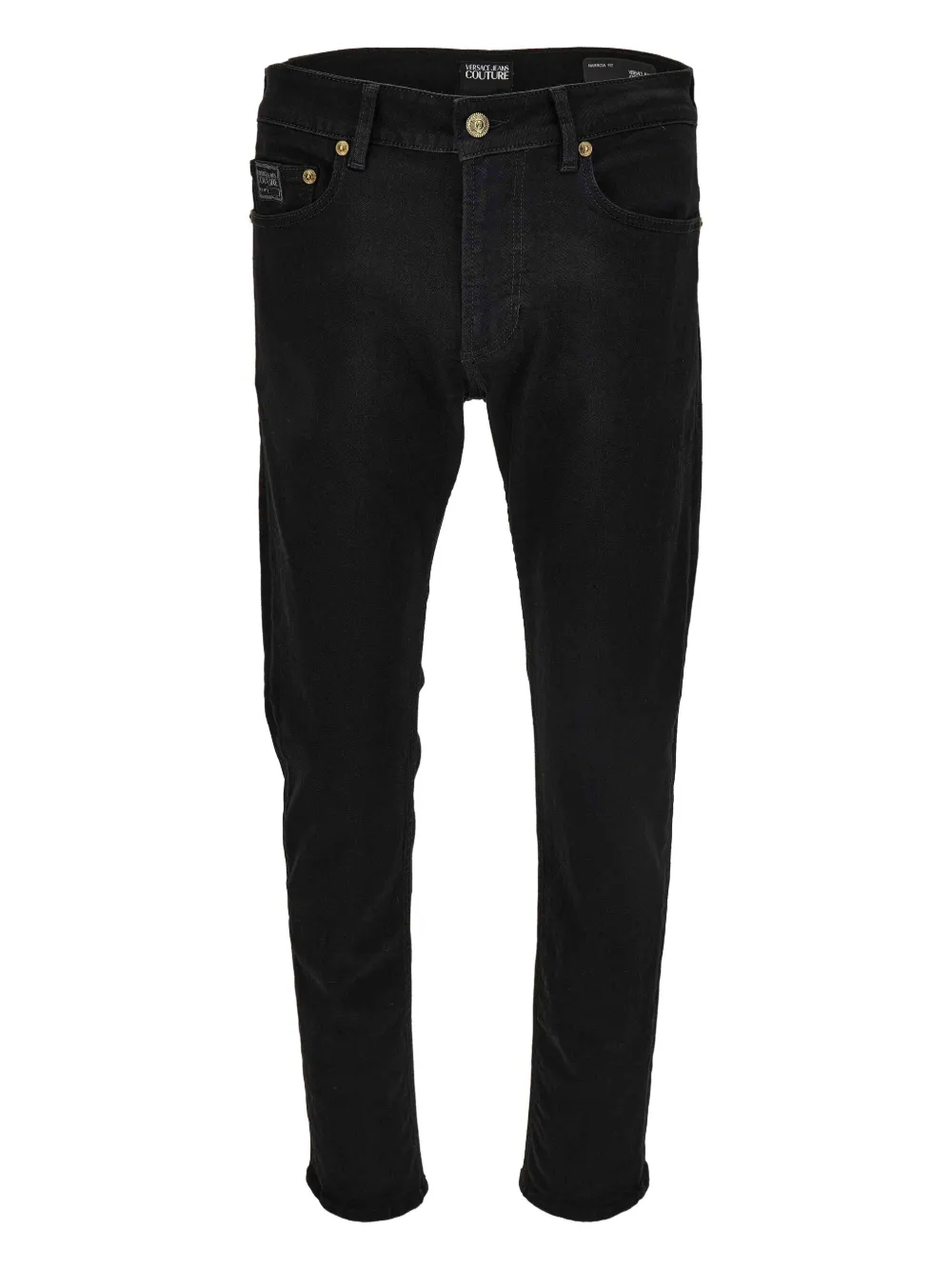 Versace Jeans Couture logo-plaque jeans Zwart