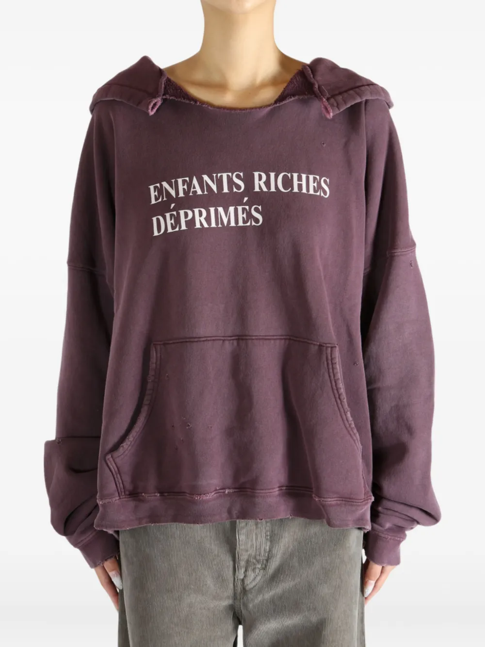 Enfants Riches Déprimés cotton hoodie - Rood