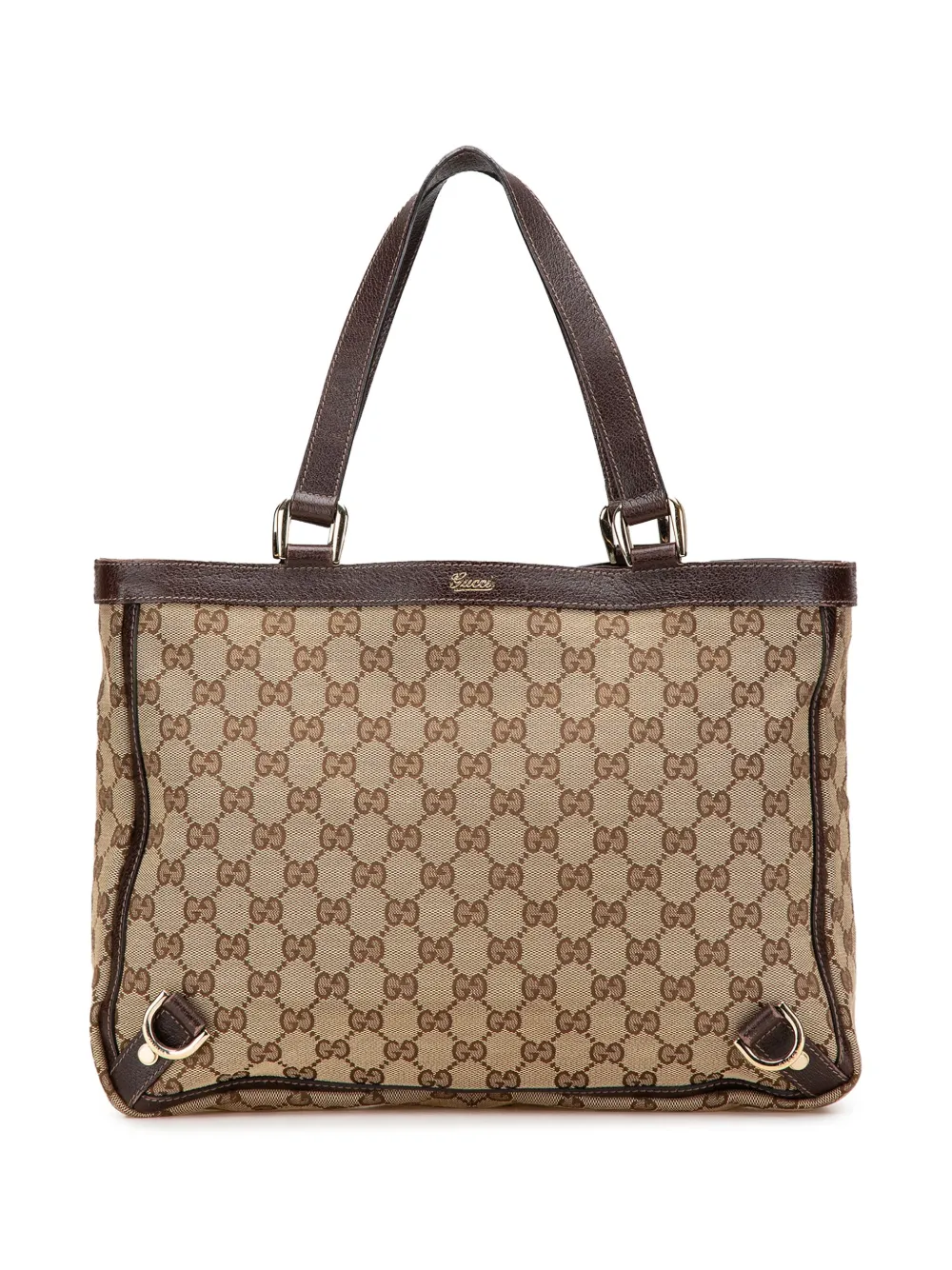 Gucci Pre-Owned 2000-2015 GG Canvas Abbey D Ring tote bag | marrón | Image 1